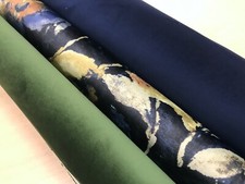 VELVET UPHOLSTERY FABRIC