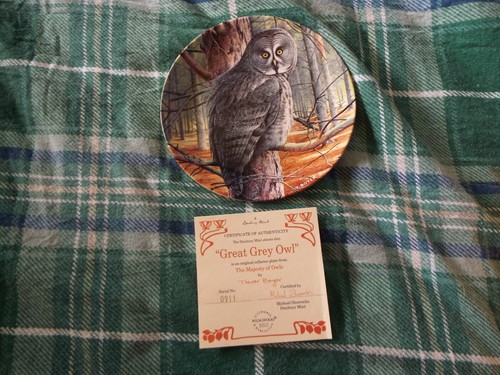 Danbury mint wedgwood plate - danbury,