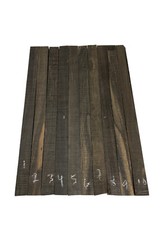 10 Pack, Gaboon Ebony Wood