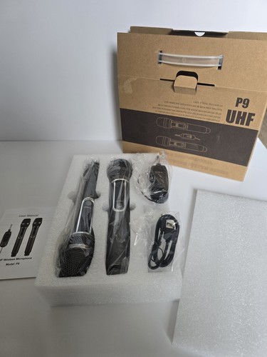 Dual wireless microphones - dual,