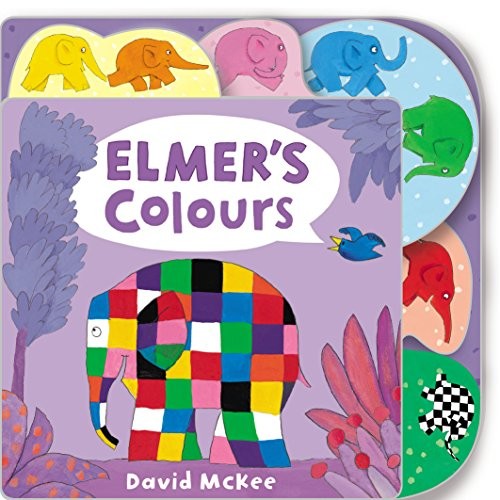 Elmer colours tabbed board - colours:,