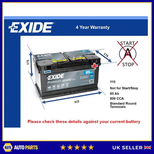 Battery fits volvo xc60 c30 - fits,