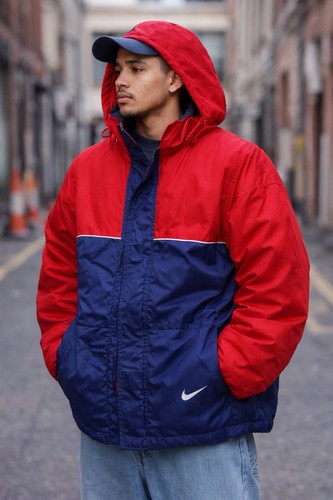 Genuine 90s y2k nike padded - y2k,