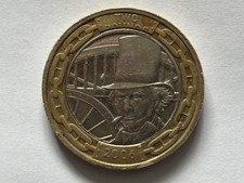 RARE ABRAHAM LINCOLN £2 COIN WITH MINTING ERRORS