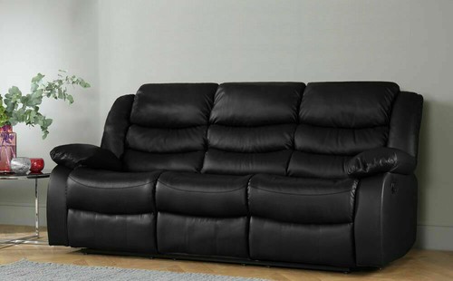Recliner sofa leather 1 - recliner, 3+2+1