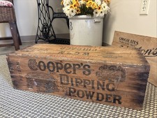 Vintage Wood Crate Cooper’s