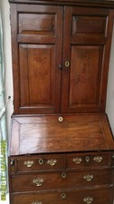 Country furniture - Bureau Book Case circa 18th century