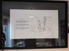 Bob Dylan Art Print Hand
