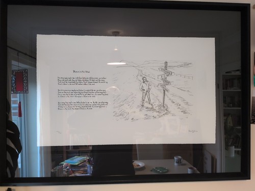 Bob dylan art - art, hand