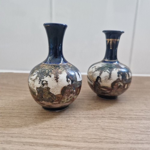 Vintage japanese satsuma - 2x,