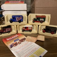 X 5 Boxed Lledo Ltd Promotional Toy Car WALKERS CRISPS Van in Mailer Boxes 