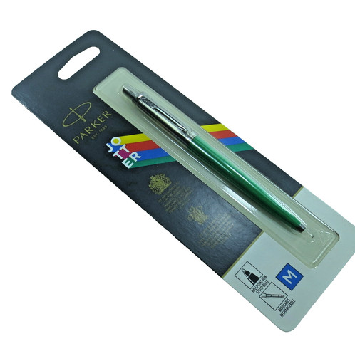 Parker jotter green ball pen - jotter,
