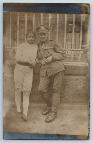 Ww1 era rppc postcard - ww1,