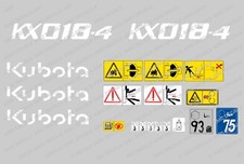 KUBOTA KX018-4 MINI DIGGER