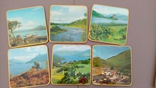 WIN EL WARE SET made in england Coaster (6) Landscape SCOTLAND