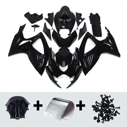 Gloss black fairing - black, body