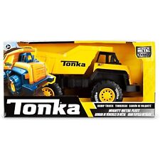 Tonka Mighty Metal Fleet Dump Truck Kids Construction Toys - Yellow/Black