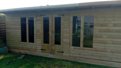 Castle sheds 20x8 wooden - 20x8,