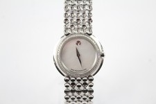 Ladies Movado Trembrili Watch Diamond Bezel Quartz WORKING