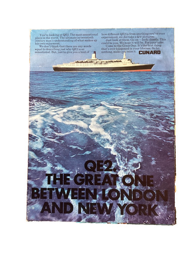 Cunard qe2 1970 - -, "