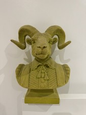 Abigail Ahern Velvet Ram Bust