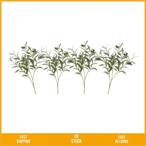 Lifelike faux olive - faux, branch