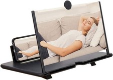 14 Inch Mobile Phone Screen Magnifier,Folding Stand Holder Portable for Movie Vi