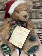 Limited Edition Hermann Coburg Bear Jolly Jingle Santa Bear