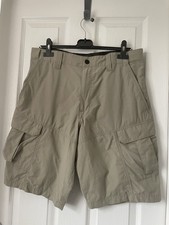 M&S MENS STONE CARGO SHORTS
