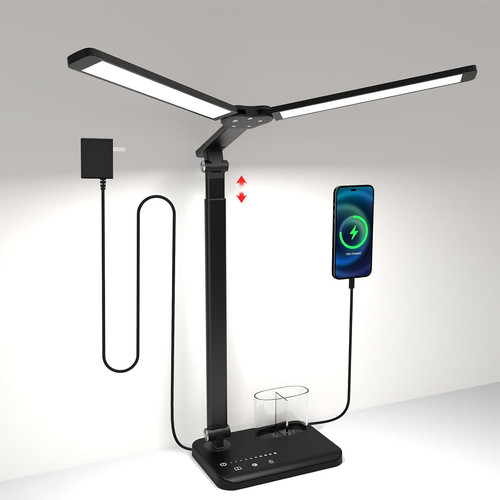 Desk lamp dual heads - desk, height