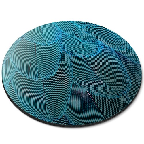 Round mouse mat blue - mat,