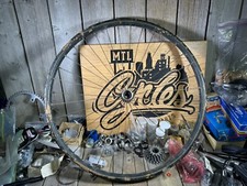 Antique Wood Clad Wheel Sulky