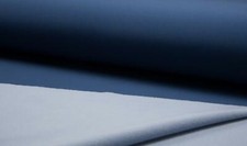 Soft Shell Double Face Waterproof Breathable Fabric Material - JEANS BLUE