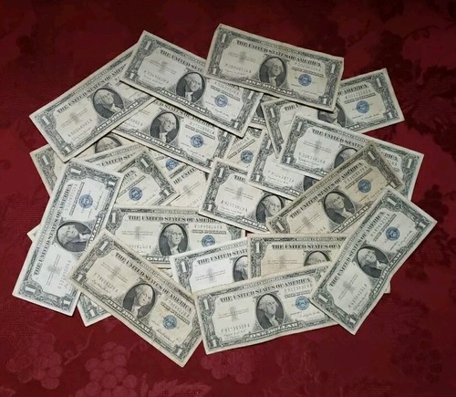 Circ 1957 one dollar - 1957,