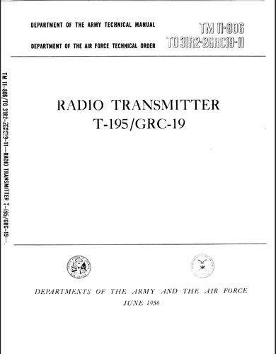 151 page army grc - page, an/grc-19