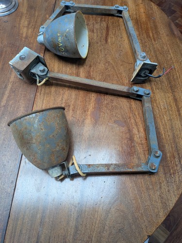 Pair memlite industrial lamps - memlite,