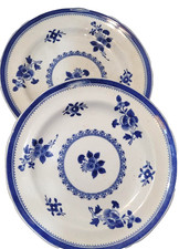 2x Spode Gloucester Blue tea side Plates 6"