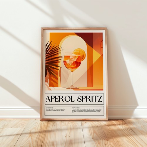 Aperol spritz retro - aperol,