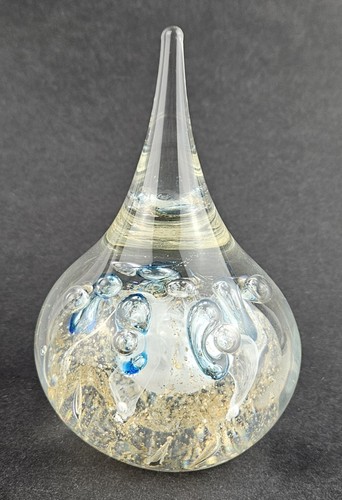 Art glass paperweight - art,