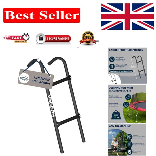 Adjustable trampoline ladder - adjustable,