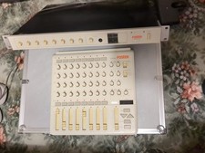 Vintage Fostex DCM-100 19" Rackmount Mixer With MidiTab MIDI Controller and PSU