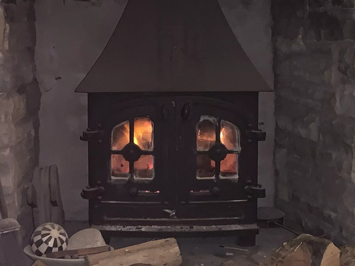 Yeoman devon stove glass - stove,