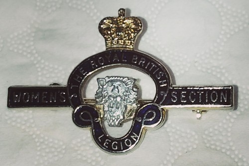 Ladies british legion - badge,