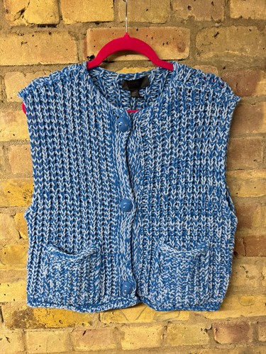Zara knitted waistcoat size - knitted,