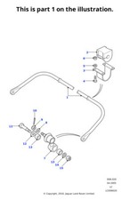 Land Rover Genuine Bar Assembly Anti Roll Rear Suspension Fits Defender LR033038