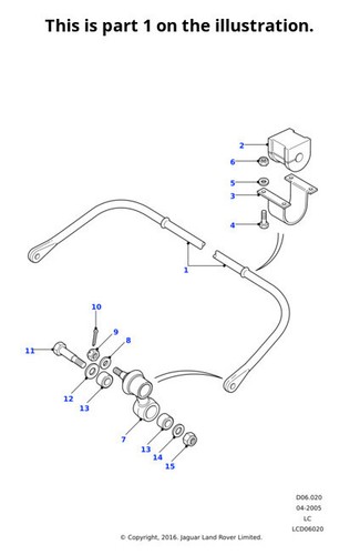 Land rover genuine bar - land,