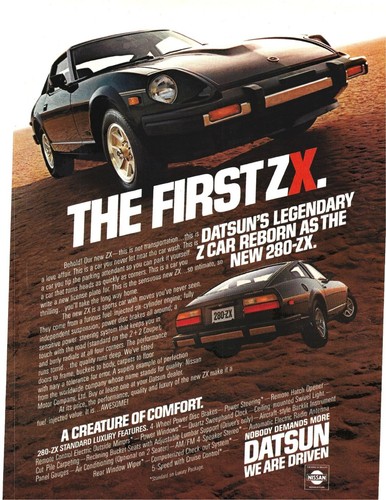 Datsun 280 legendary car - datsun,