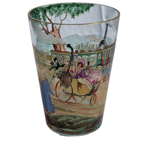 Tall vintage bohemian - 9.5",