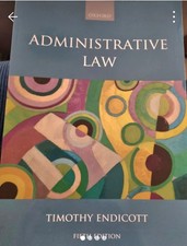 Administrative Law Book by