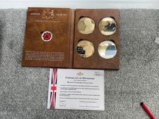 Winston Churchill Collection Windsor Mint Medals (Gold medal missing)